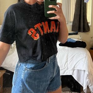 san francisco giants VINTAGE cropped tee 🍊⚾️